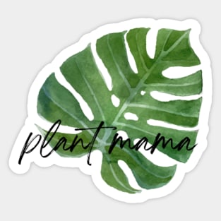 Plant Mama Sticker